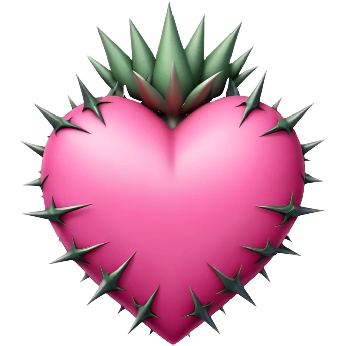 pink heart with thorns emoji