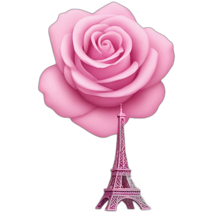 la tour eiffel en rose emoji