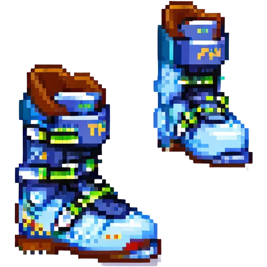 ski boots emoji