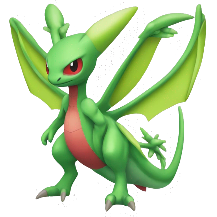 Full body Flygon-Genesect-Pokémon emoji