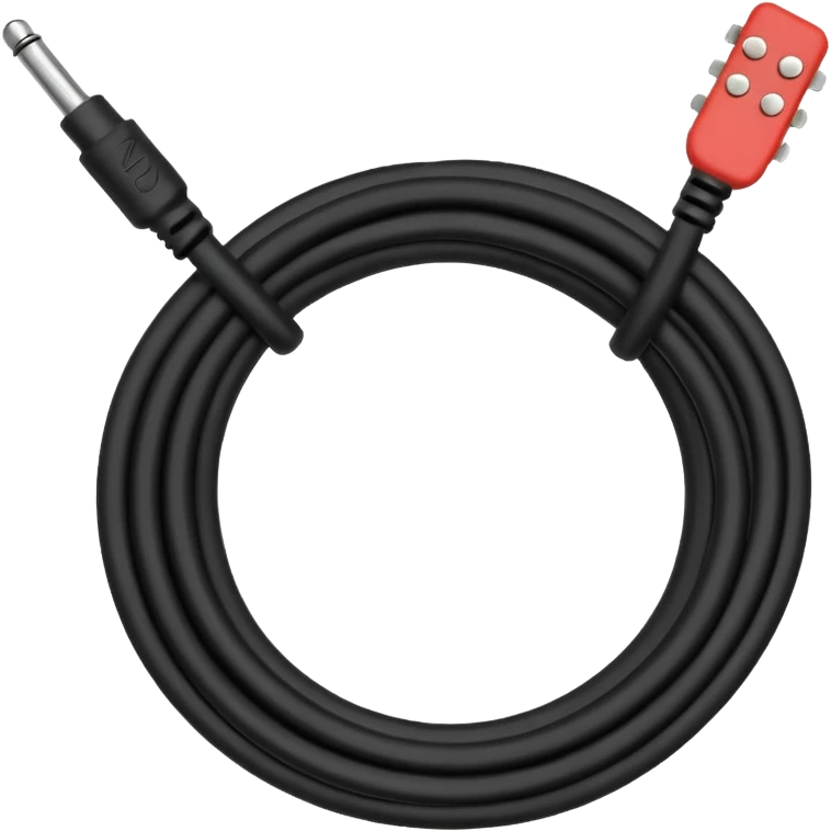 guitar cable emoji