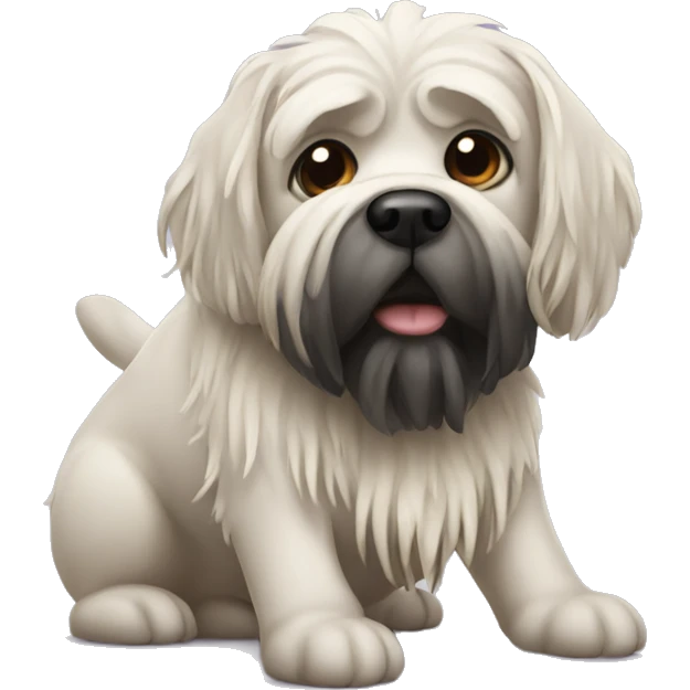 Dog mops emoji