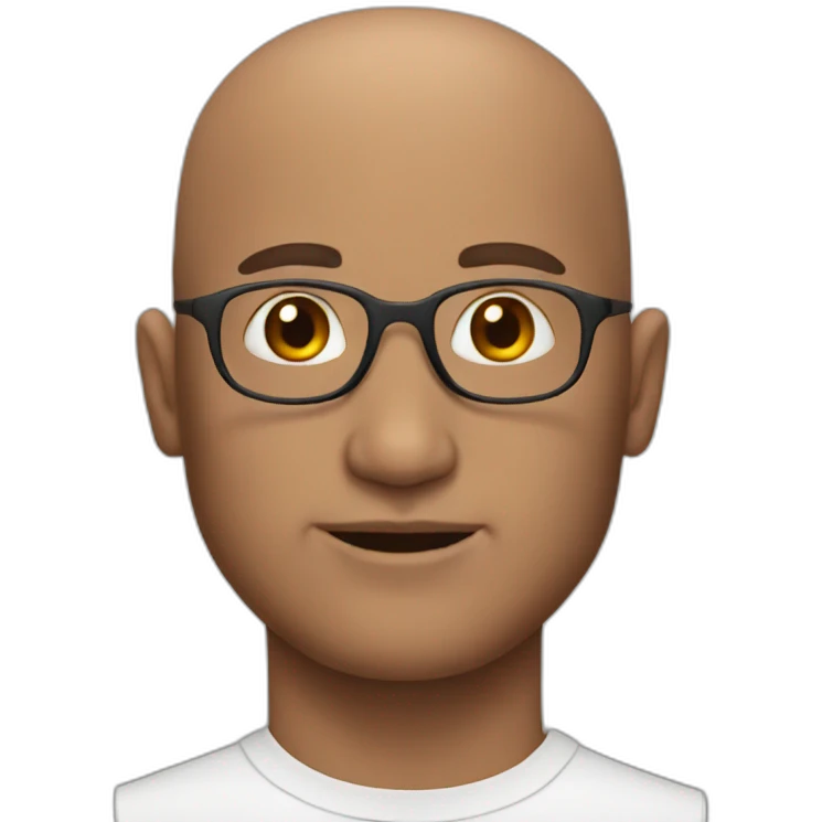 bald man emoji