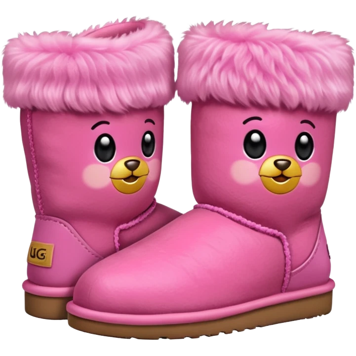 pink ugs simple emoji
