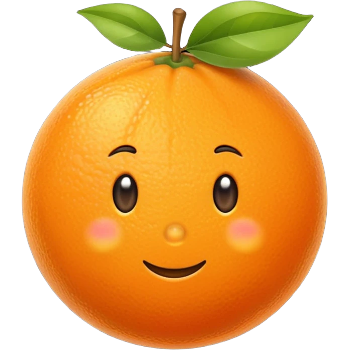 Orange emoji