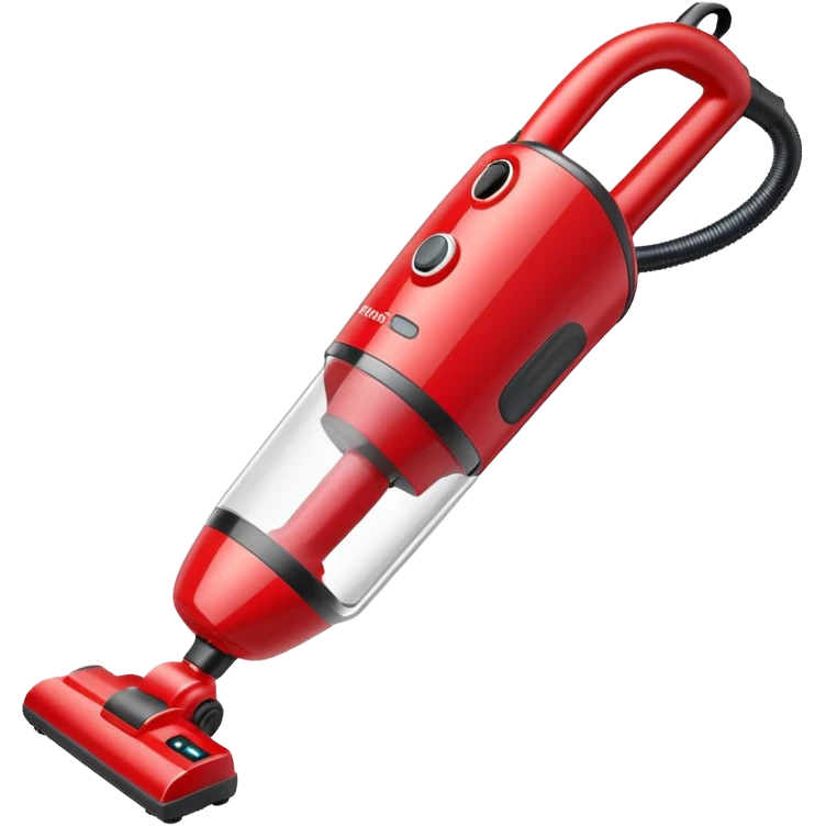 red cordless vacuum emoji