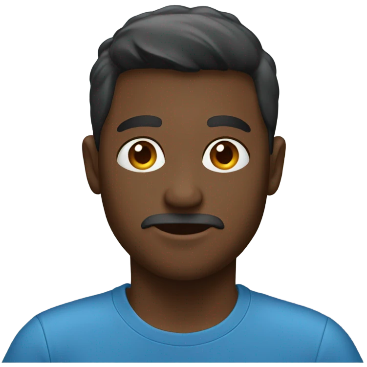 BLUE tshirt emoji