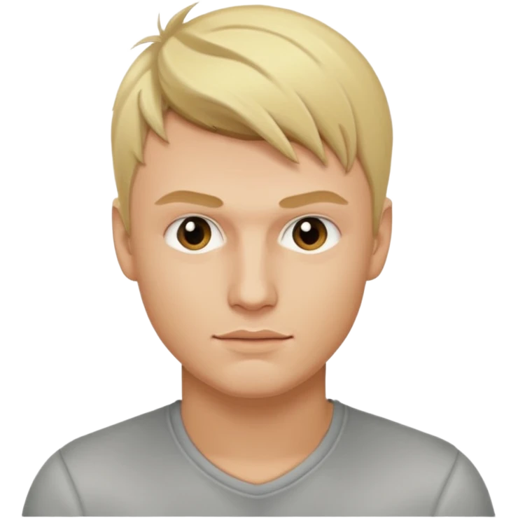 Nick Carter with blonde hair emoji