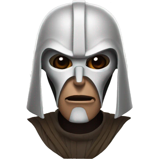 Darth Malak from star wars face emoji
