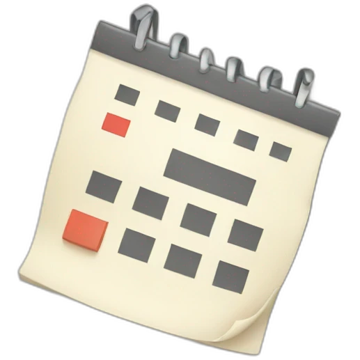 calendar emoji
