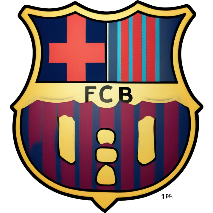 Escudo del barçelona emoji