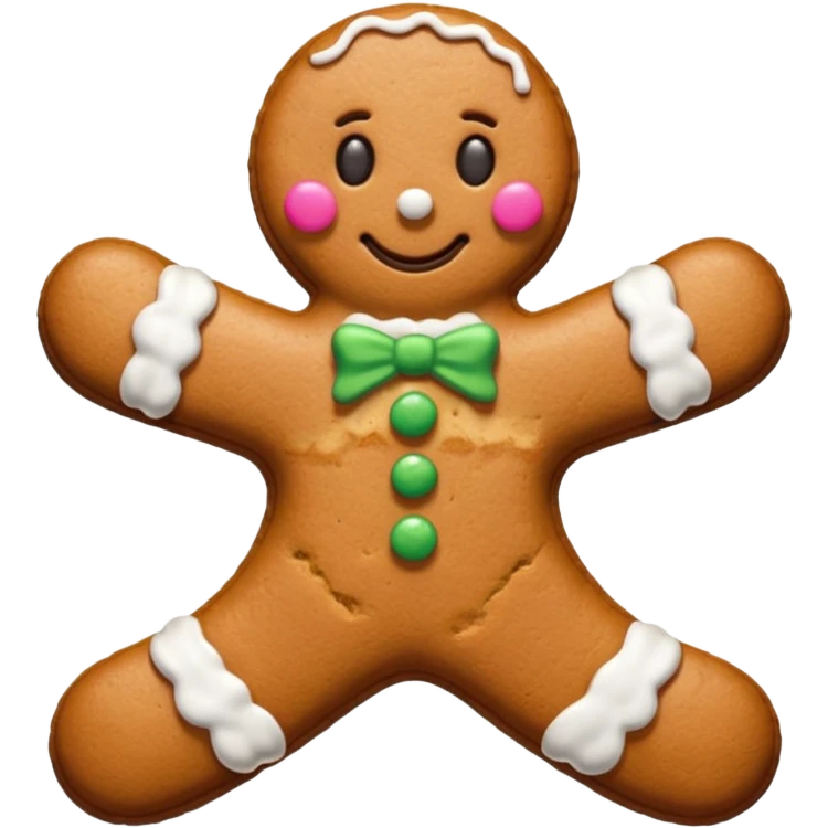 Gingerbread emoji