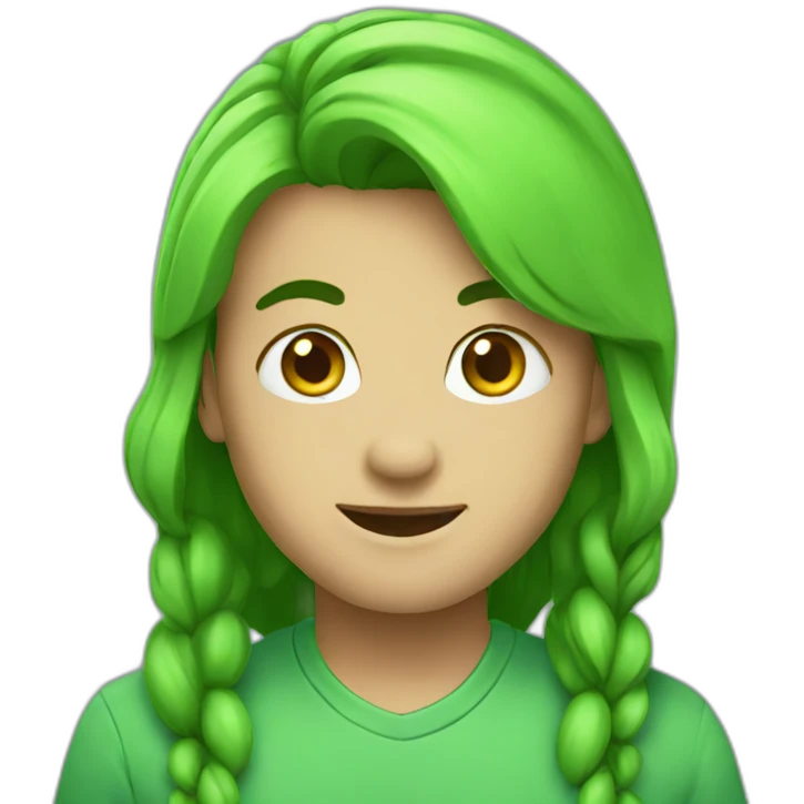 Green emoji