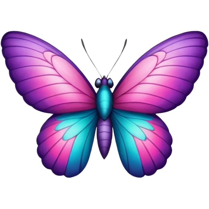 Creación de mariposa emoji
