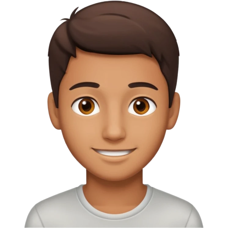 a 24 year old boy a little smile emoji