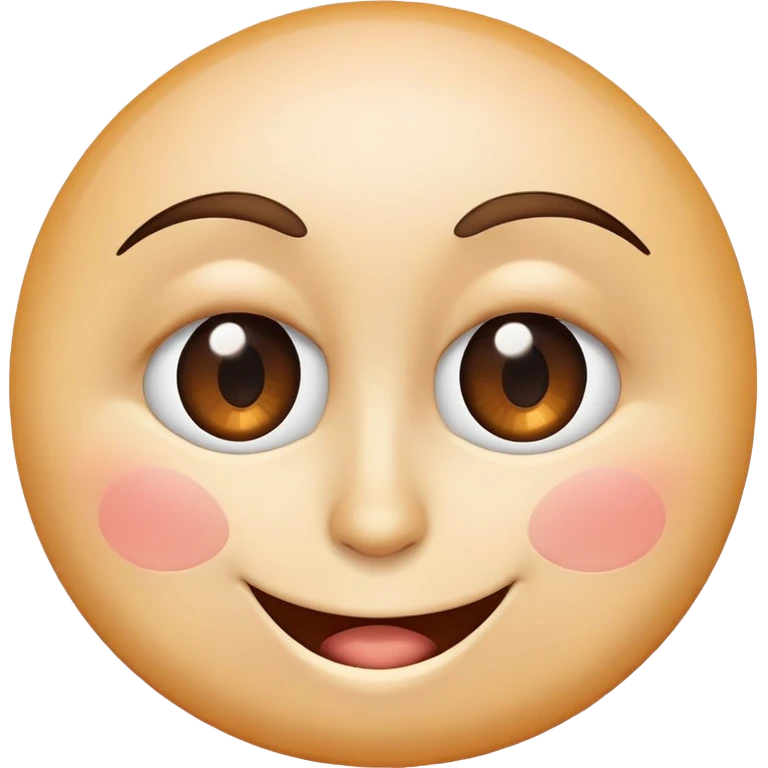 A winking eye face emoji