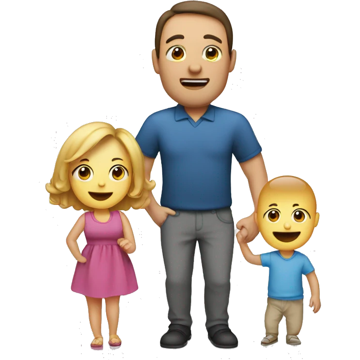 Mum, Dad, Baby  emoji