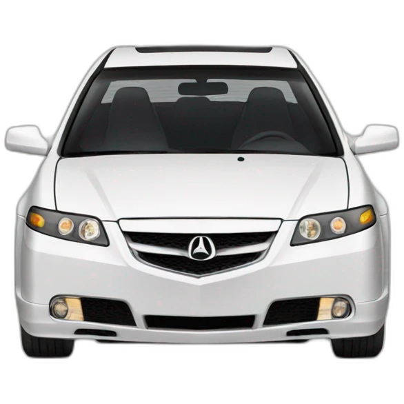 2005 acura TL white emoji