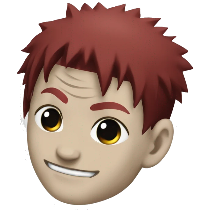 Gaara tatouage emoji