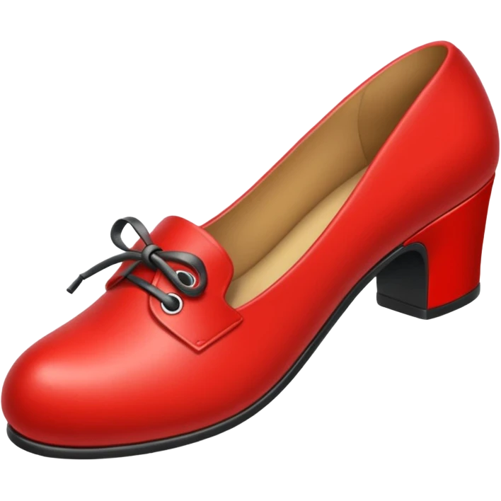 red shoe emoji