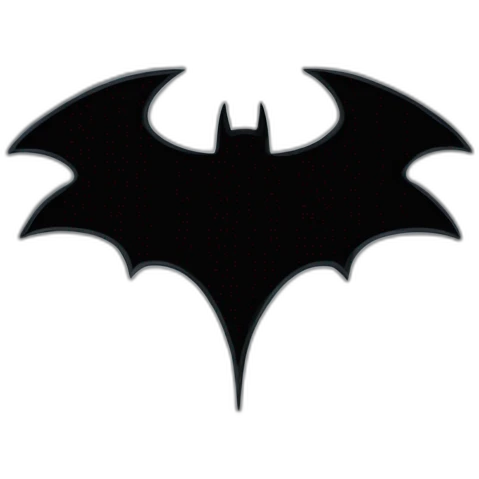 Dark knight logo emoji