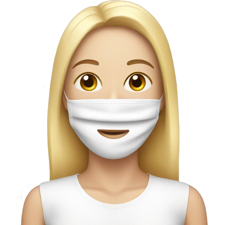 Sheet mask emoji