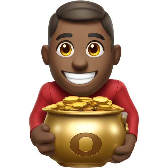 Brutus buckeye pot of gold emoji