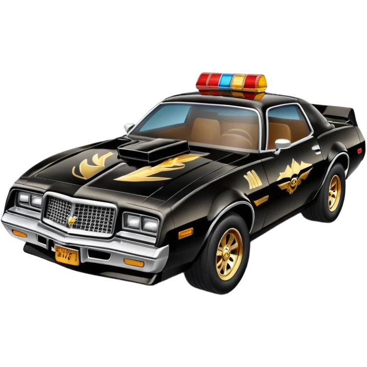 smokey and the bandit car emoji