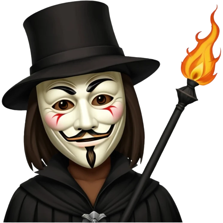 V for vendetta emoji