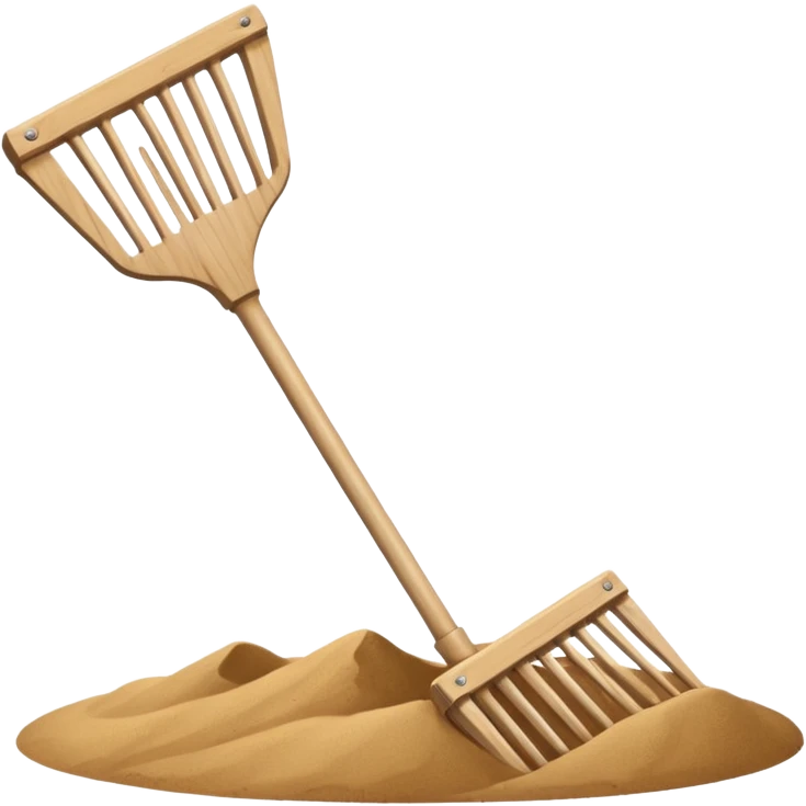 sand rake emoji
