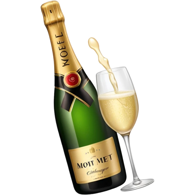 moet champagne emoji