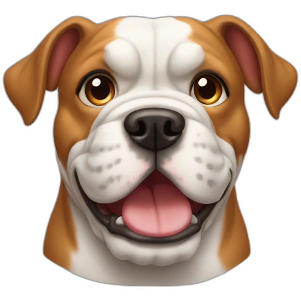 bull dog emoji