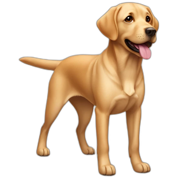 labrador marron emoji