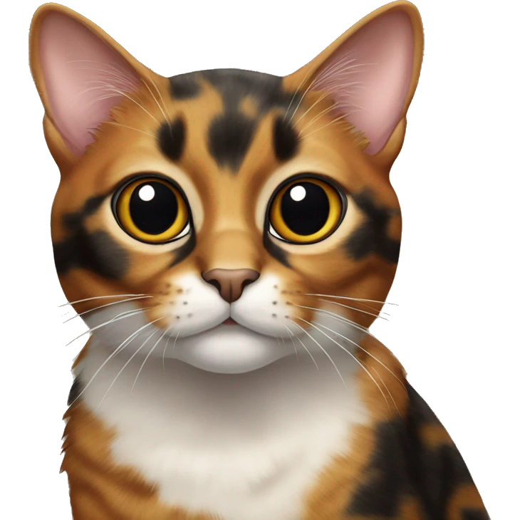 tortoiseshell cat emoji