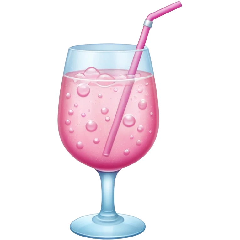 🍷alter emoji into pink drink  emoji