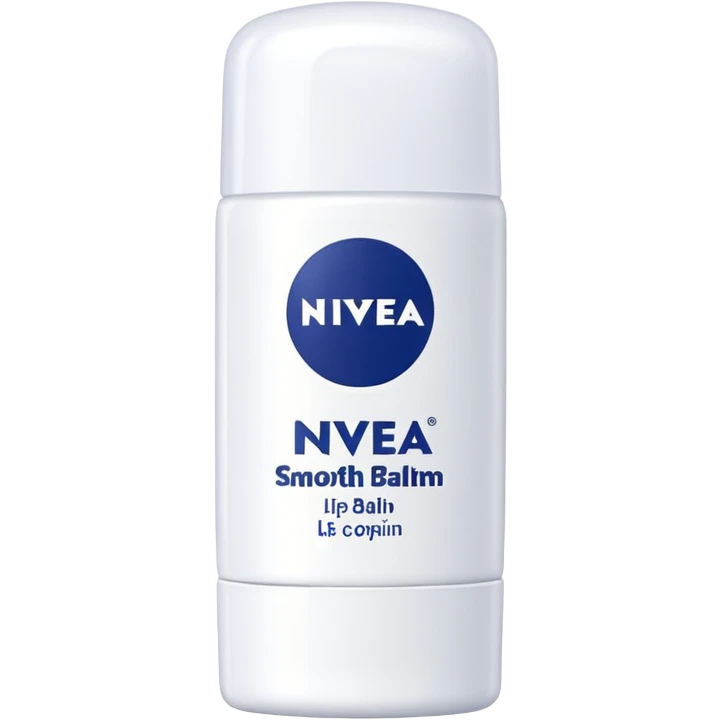 generate an ios genmoji of a NIVEA lip balm emoji