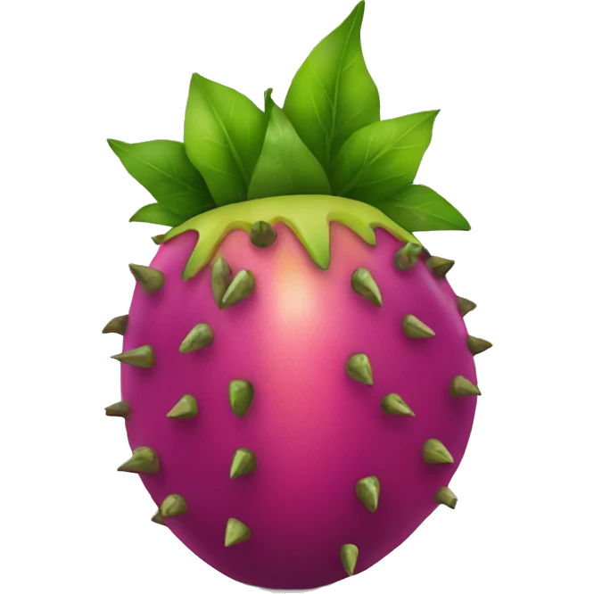 mango avocado dragon fruit emoji