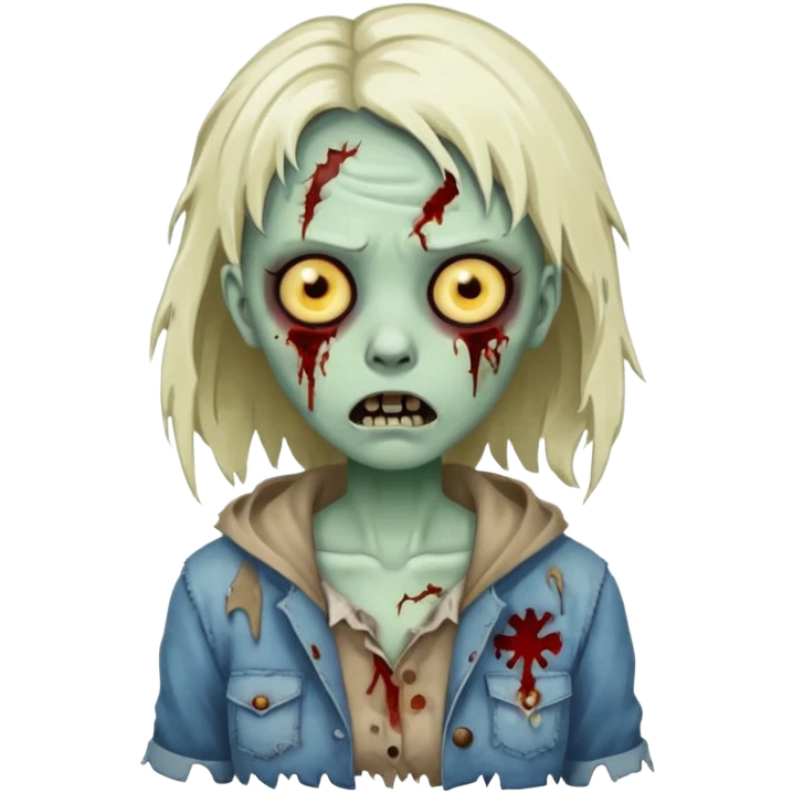 zombie girl emoji