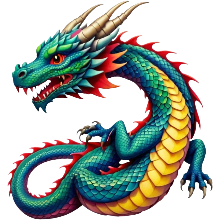 Dragon Tatto emoji