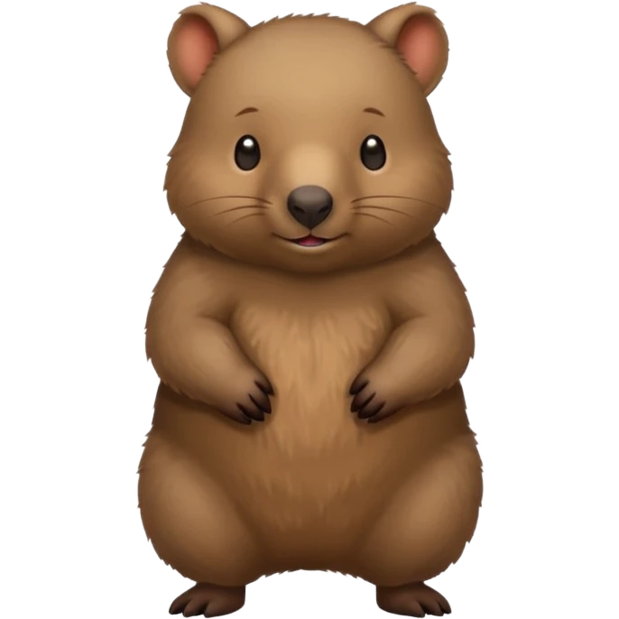 Wombat  emoji