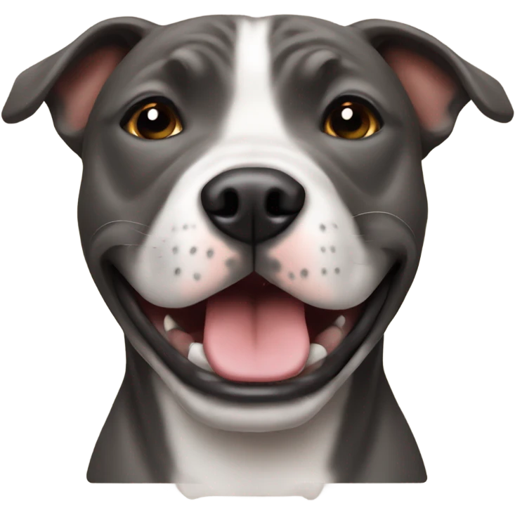 Staffy dog emoji