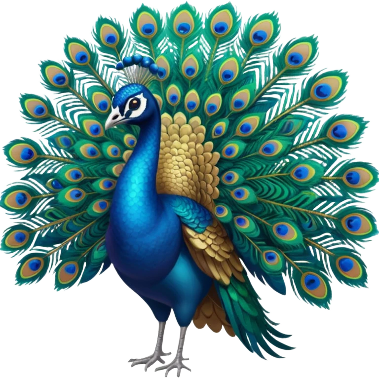 Peacock emoji