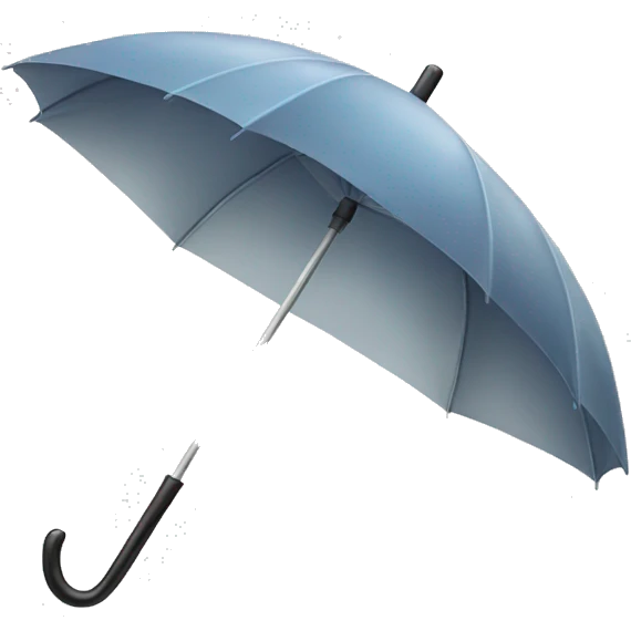 Opened Transparent umbrella  emoji