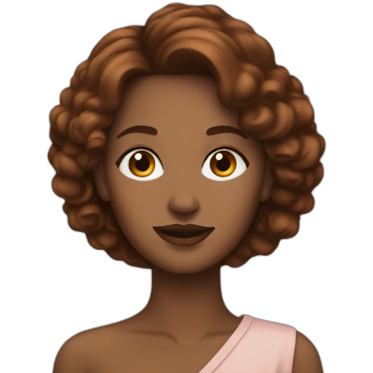 woman-sophisticated-brown-hair emoji