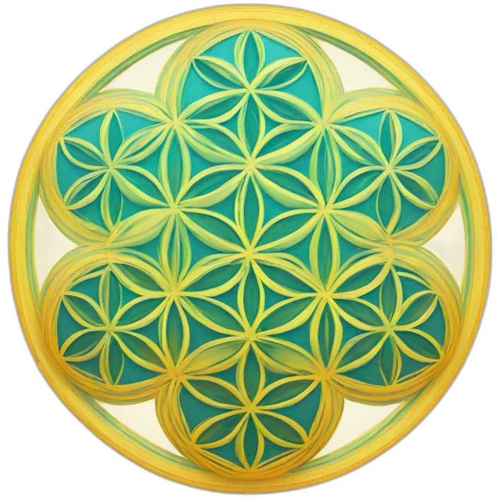 flower of life (sacred geometry) emoji