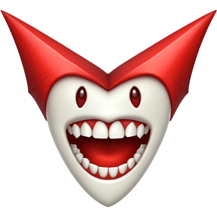 Vampire teeth  emoji