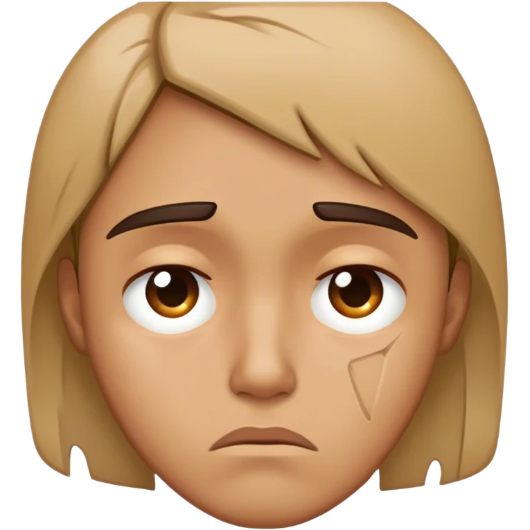 sad broken  emoji