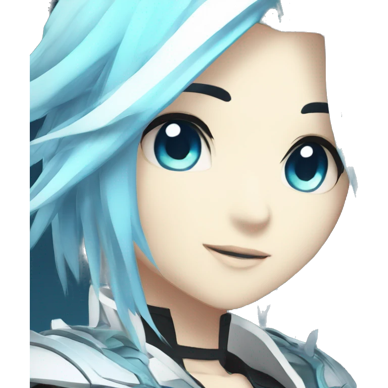 luciel (elsword, woman, color Blue) emoji