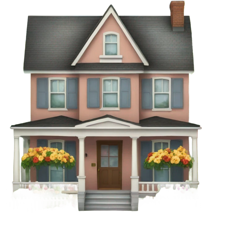 Pretty house emoji
