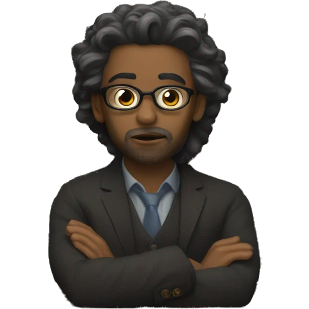 dark academia library  emoji